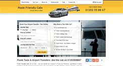 Desktop Screenshot of poolefriendlycabs.com